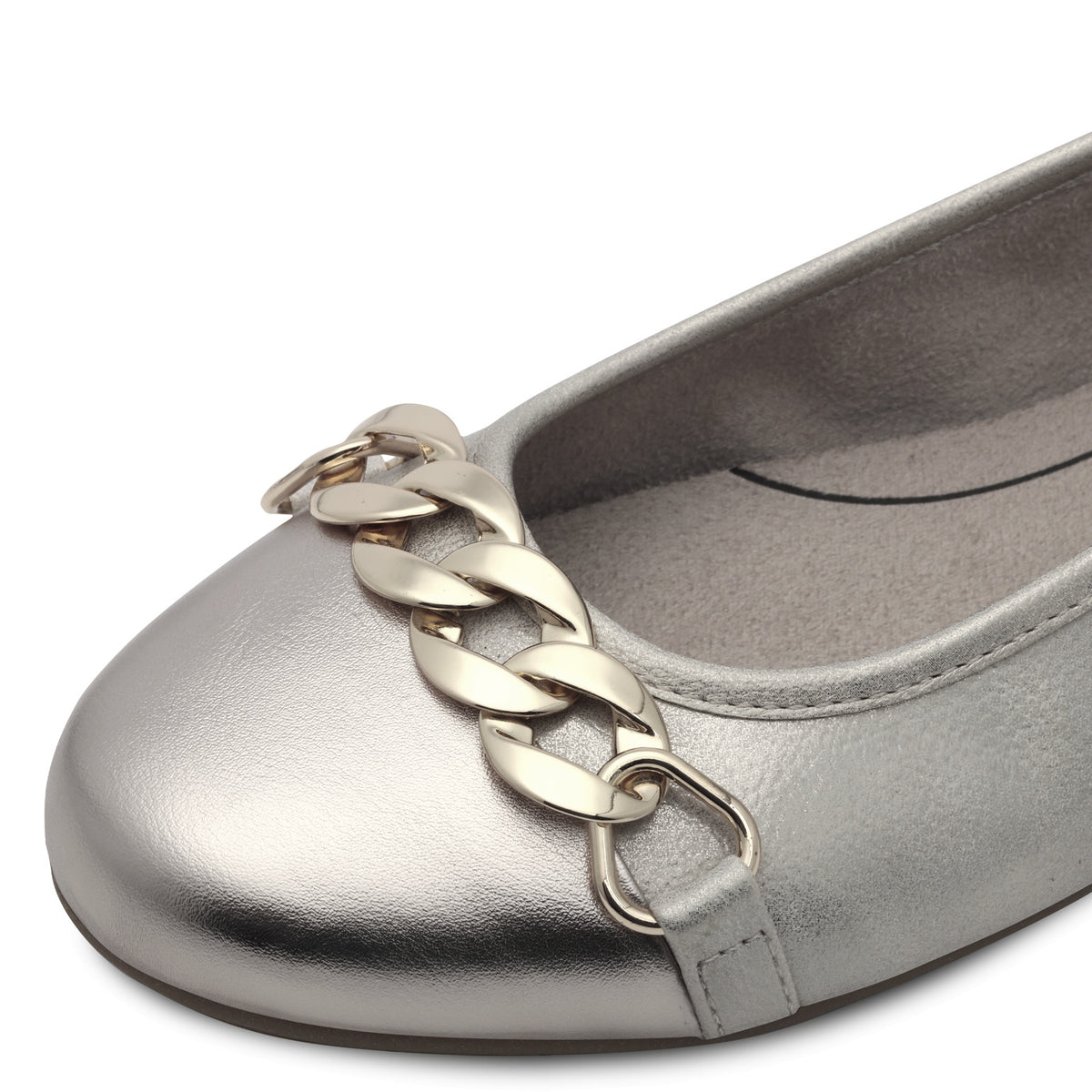 Jana Womens Shoe 8-22165 Beige/Gold