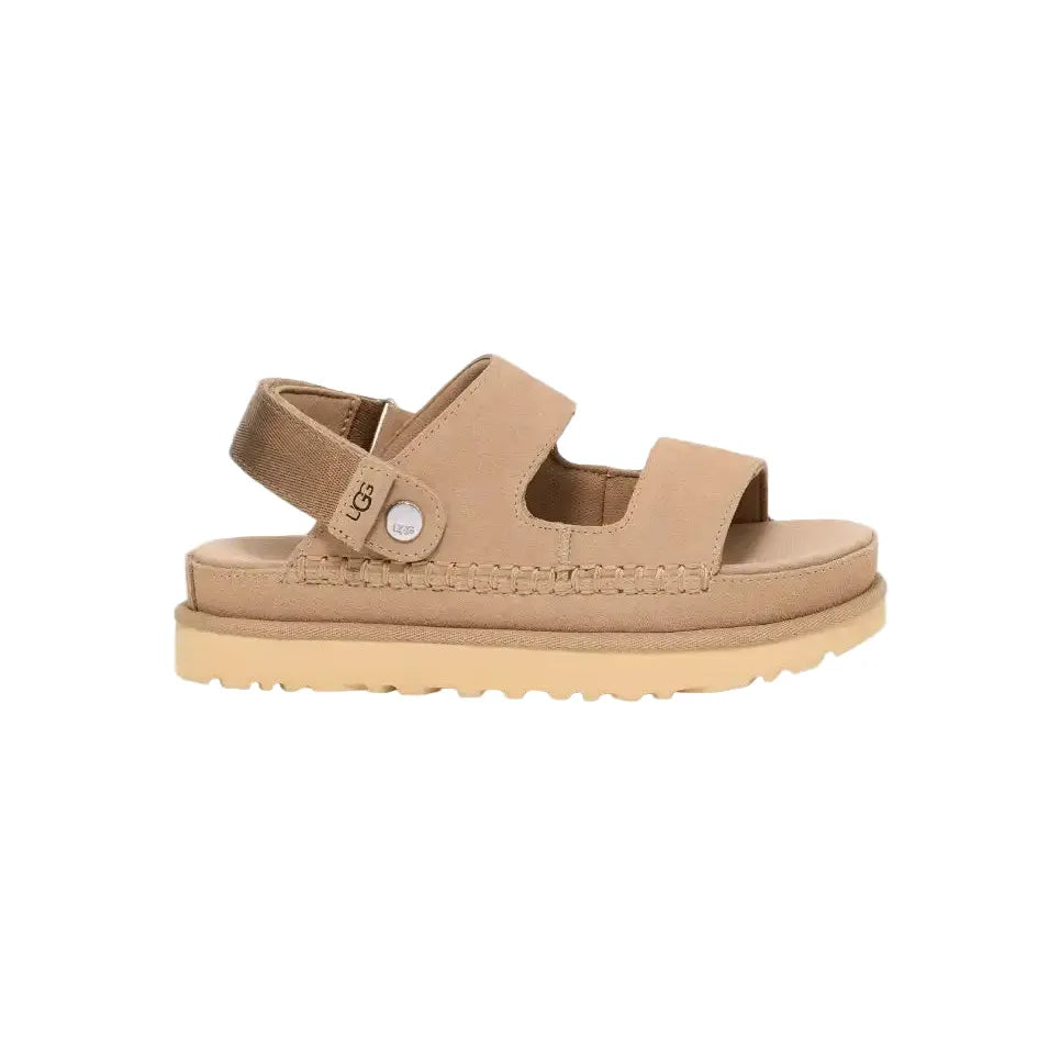 Ugg Womens Sandal Goldenstar Glide Sand