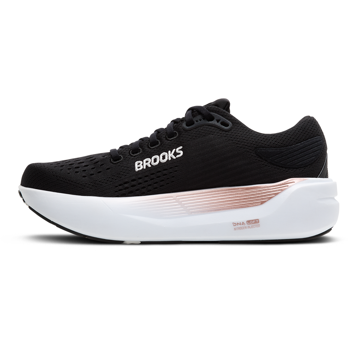 Brooks Womens Trainer Ghost Max 3 Black/Black/Rose Gold