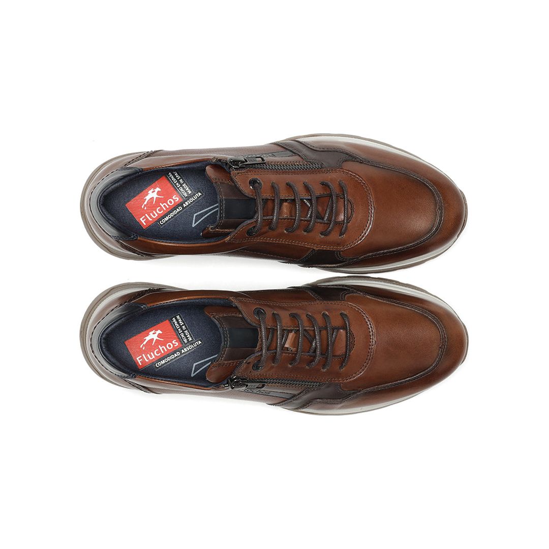 Fluchos Mens Trainer Louis 501451 Camel
