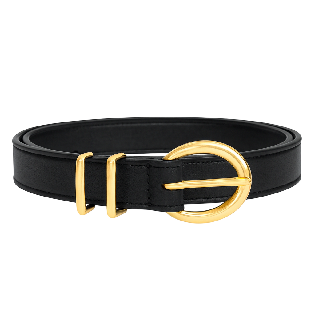 Ichi Womens Belt Iabella Black