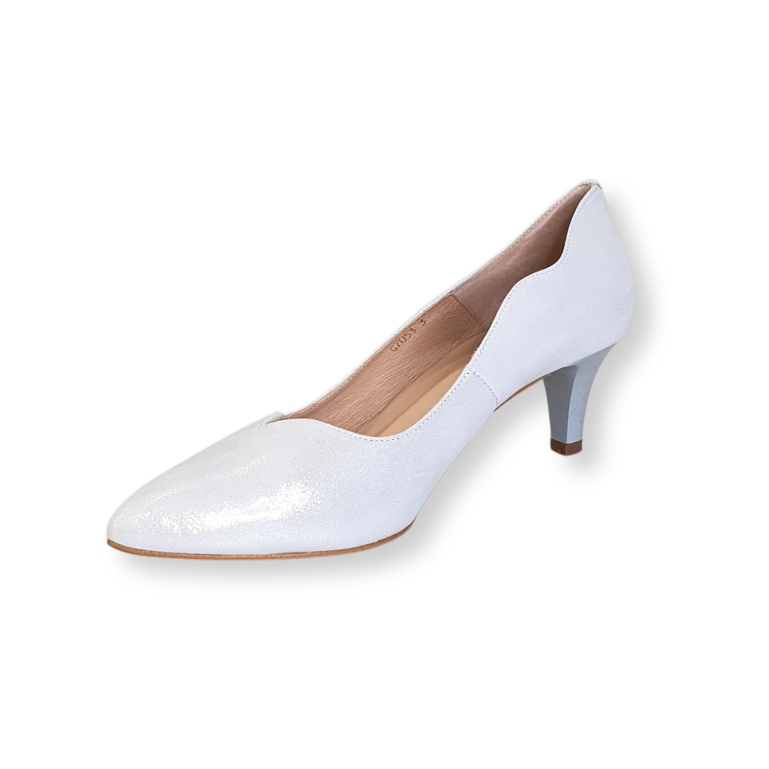 Emis Womens Shoe S7053 White/Silver