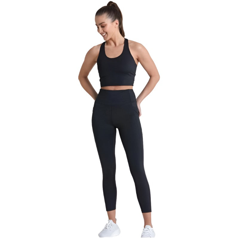 Gym+Coffee Womens Legging Relentless 7/8 Last Season Black