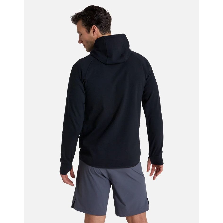 Gym+Coffee Mens Essential Full Zip Sweater Black