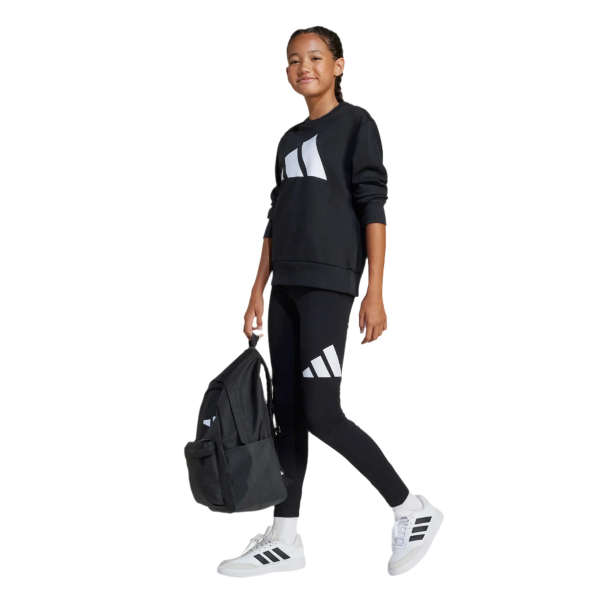 Adidas Junior Girls Legging JC9632 Black/White