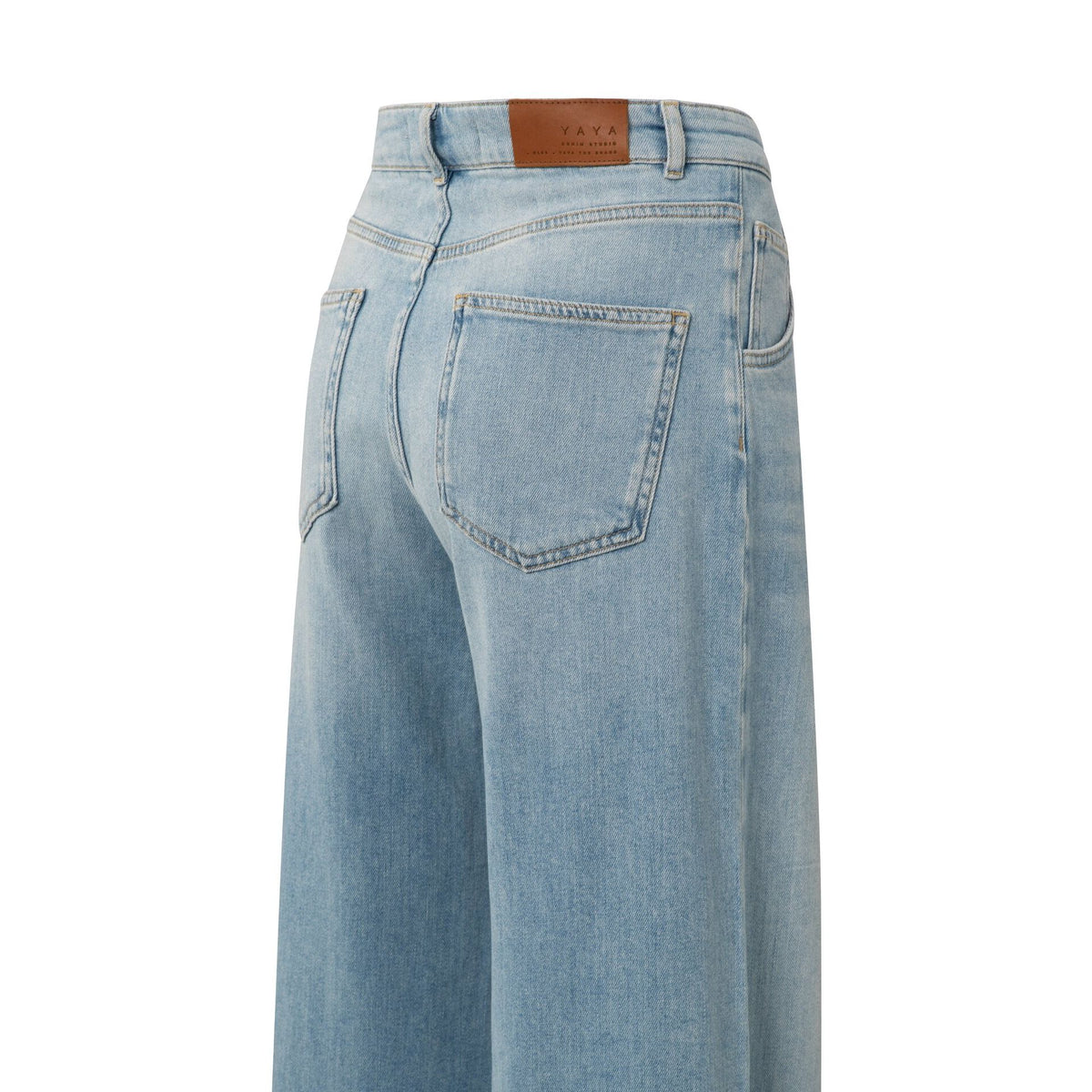 YAYA Womens Jeans 01-311103-504 Light Blue Denim