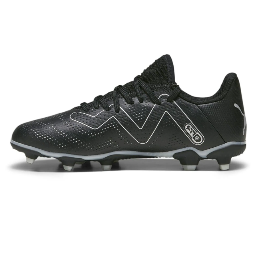 Puma Youth Future Play Football Boots FG/AG Black/Silver