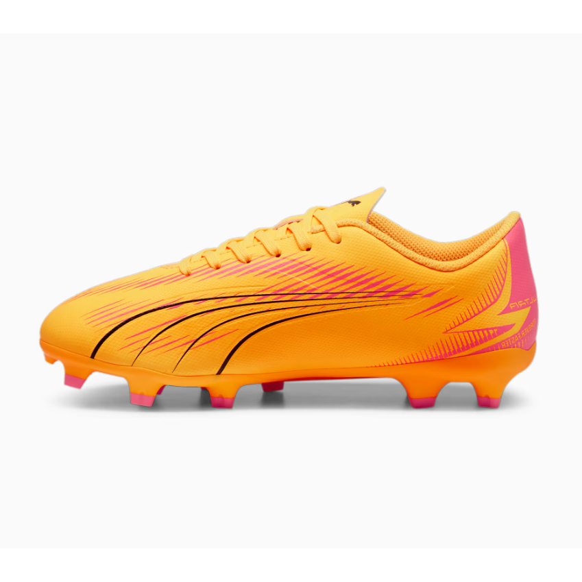 Puma Football Boots Ultra Play FG/AG Sun Stream/Puma Black/Sunset Glow