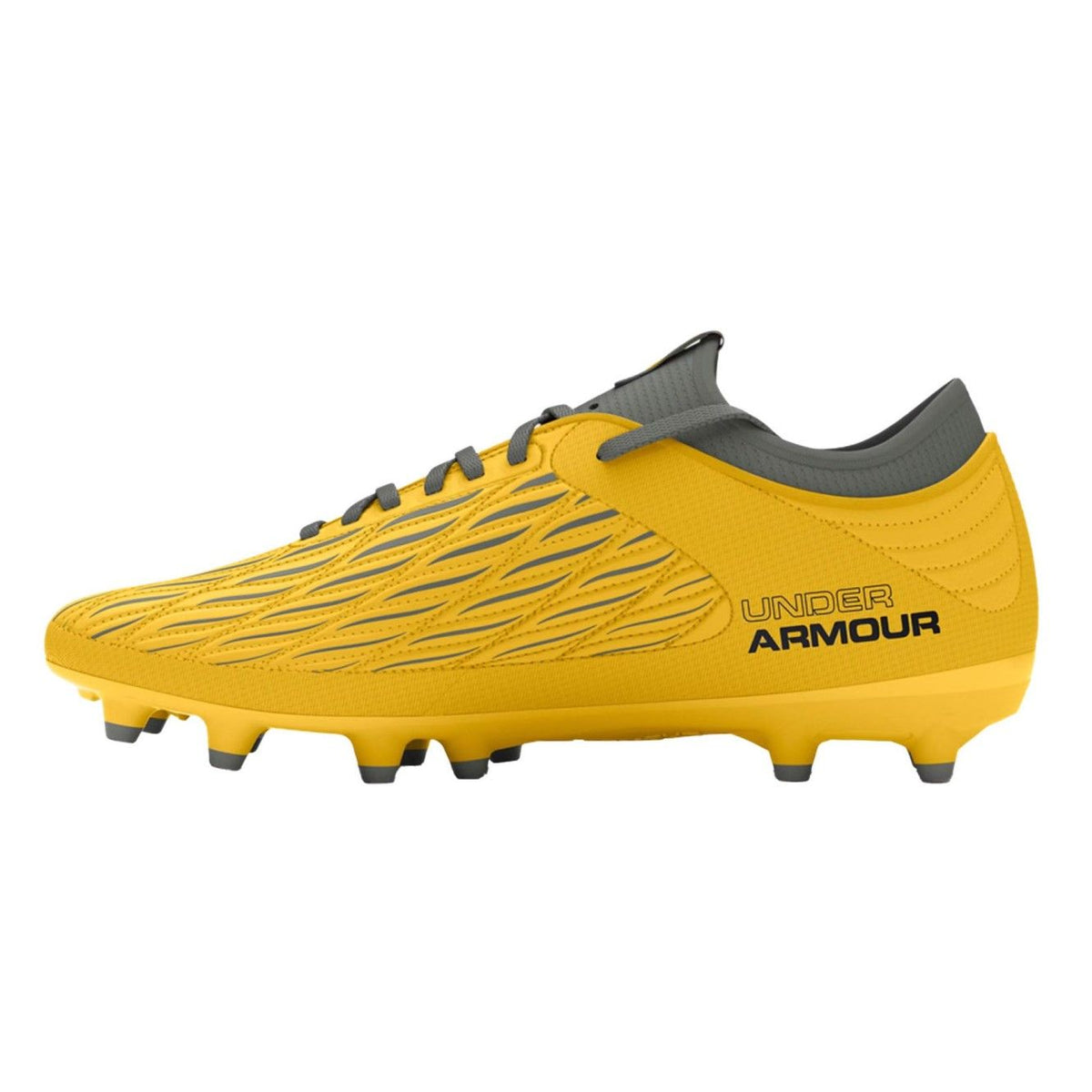 Under Armour Junior Football Boot Magnetico Select 4 FG Yellow/Grey