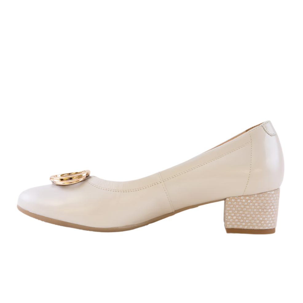 Bioeco Womens Shoe 6415 Pearl Leather