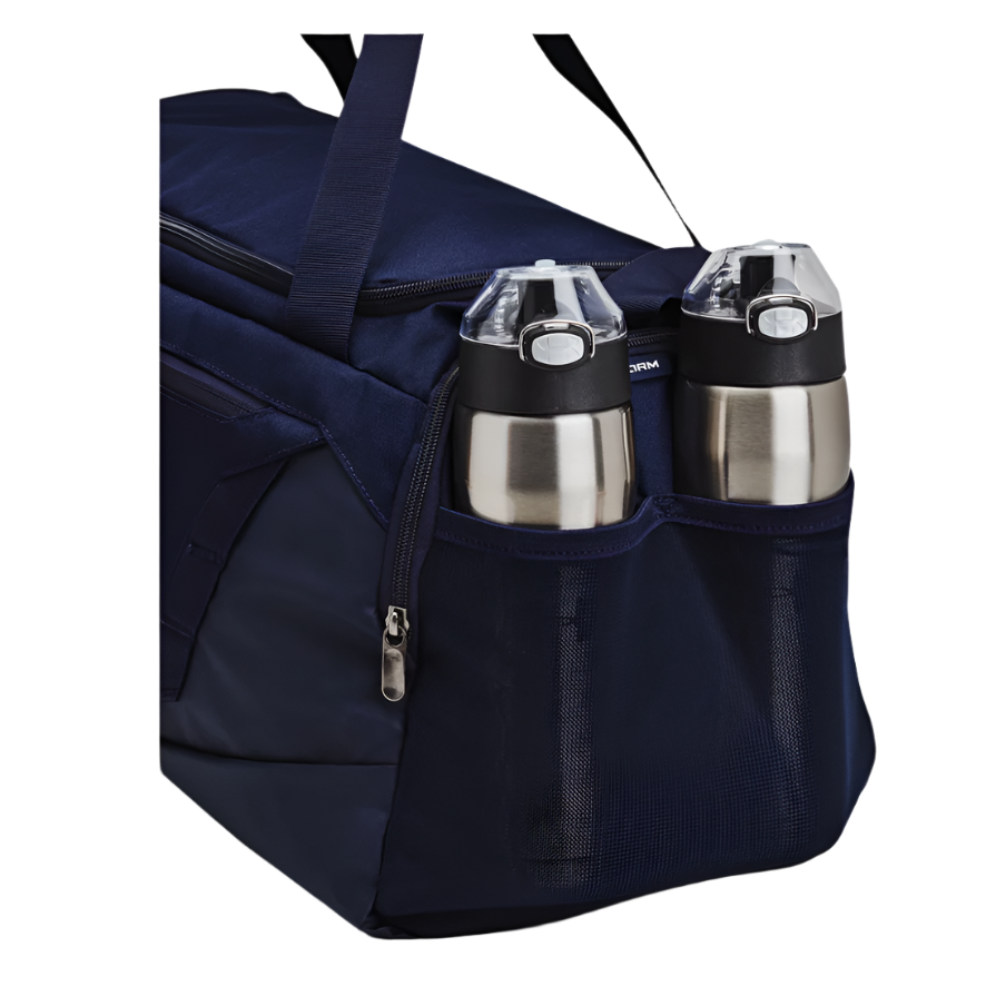 Under Armour Unisex Bag UA Undeniable 5.0 SM Duffle Midnight Navy/Metallic Silver