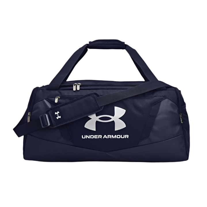 Under Armour Unisex Bag UA Undeniable 5.0 MD Duffle Midnight Navy/Metallic Silver