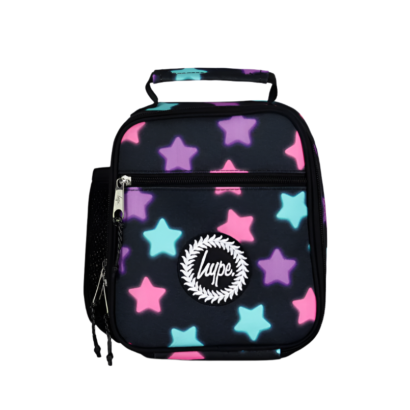 Hype Kids Lunch Bag Black Star