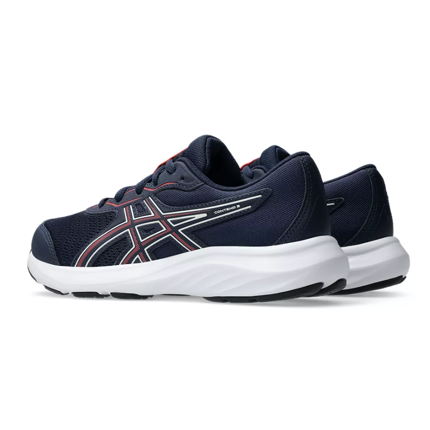 Asics Boys Trainer Contend 9 GS Midnight/Flash Red
