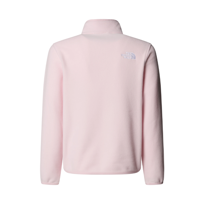The North Face Teens Pullover 1/4 Zip Glacier Pale Blossom