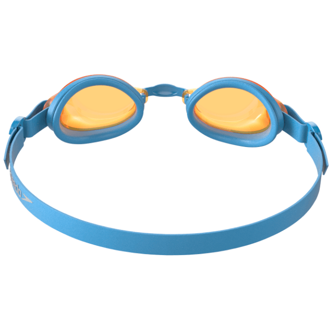 Speedo Kids Jet V2 Goggles Blue/Orange - Donaghys