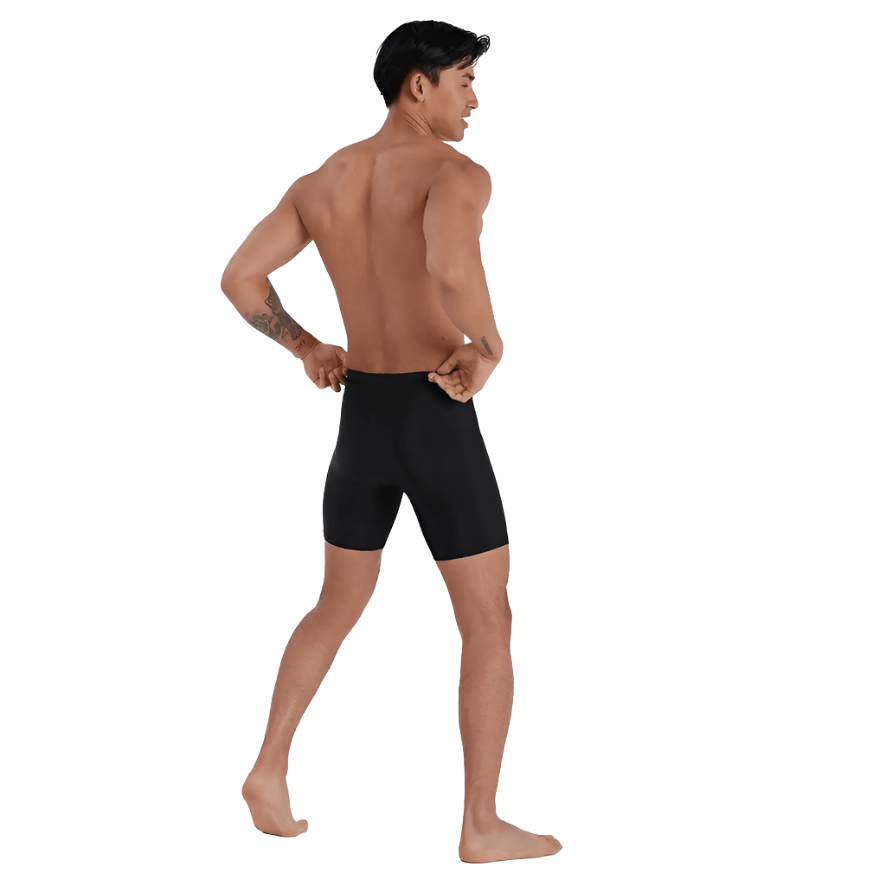 Speedo Mens Essentials Endurance+ Jammer Aquashort AM Black - Donaghys