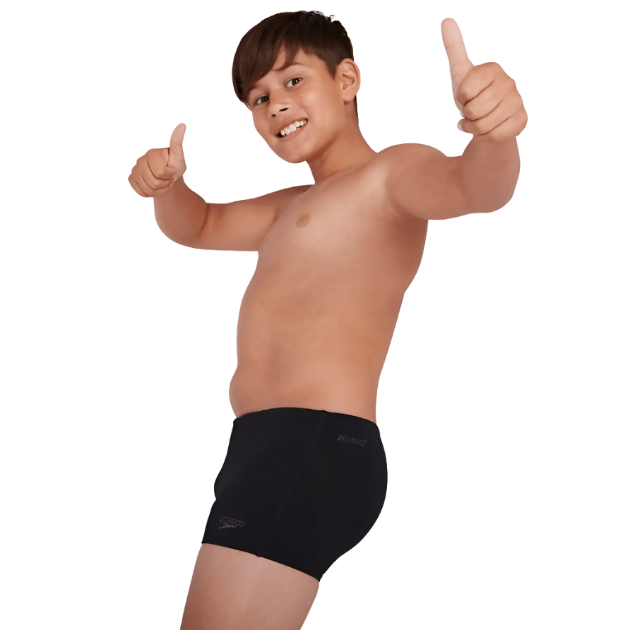 Speedo Boys Essential Endurance+ Aquashort JM Black - Donaghys
