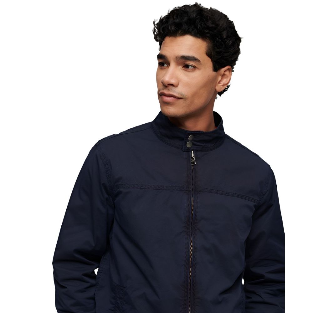Superdry Mens Classic Harrington Jacket Eclipse Navy
