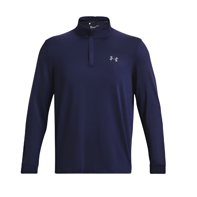 Under Armour Mens Playoff ¼ Zip Midnight Navy - Donaghys