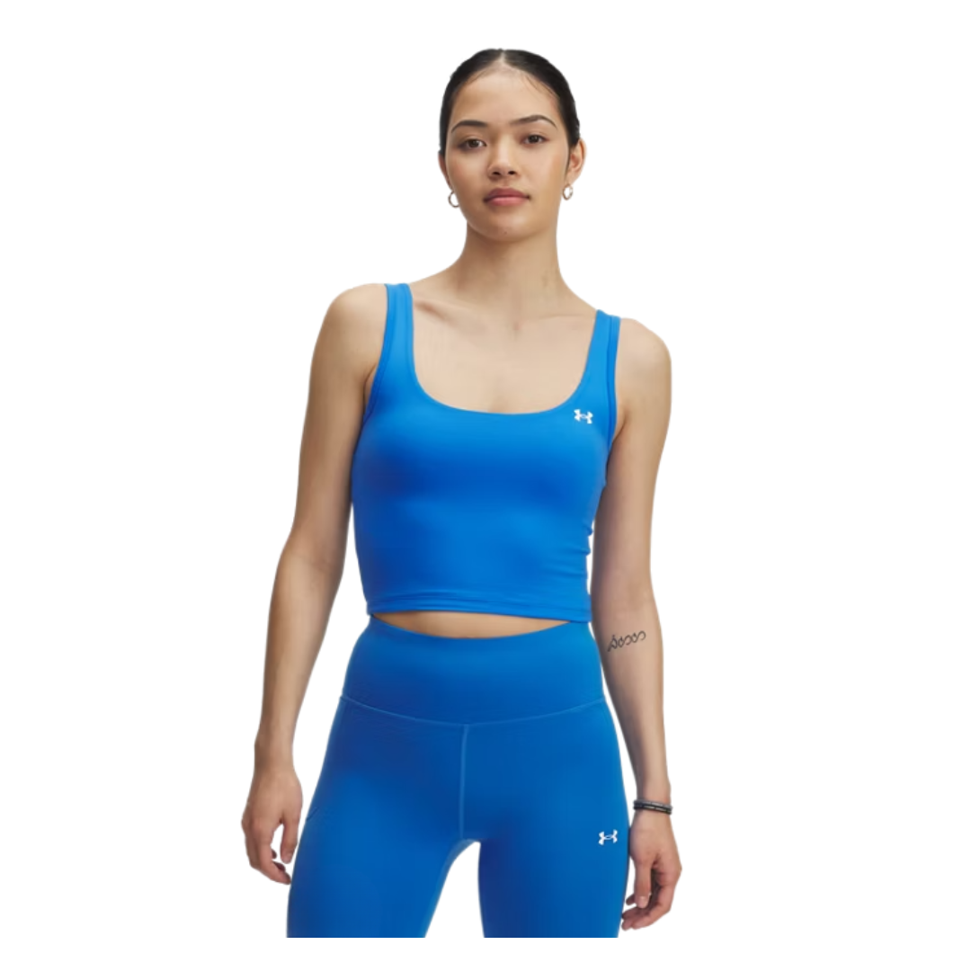Under Armour Womens Tank Top Motion Blue Atlantis/White