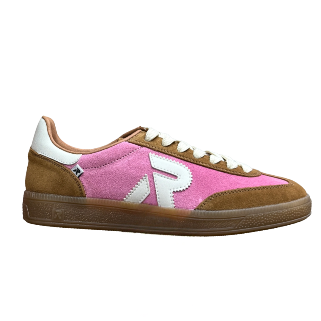 Rieker Womens Trainer W2200-32 Pink/Namib/Off White
