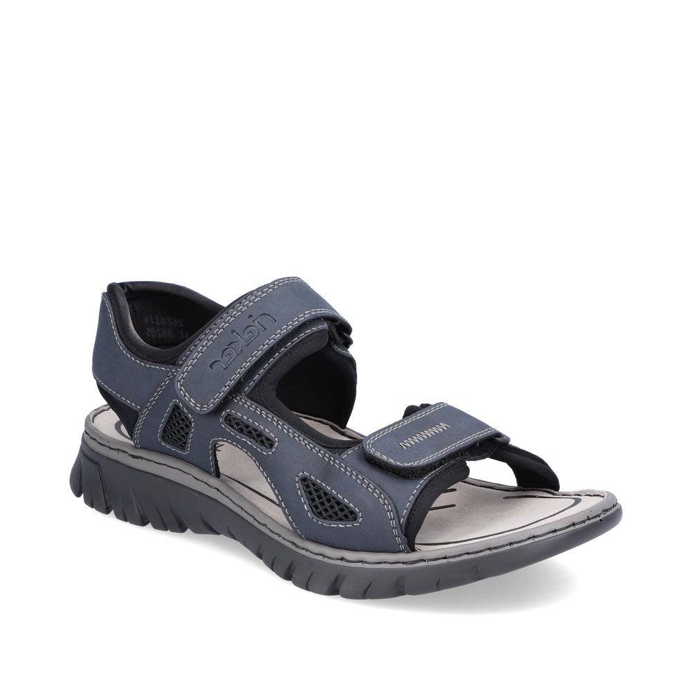 Rieker Mens Sandal Blue - Donaghys