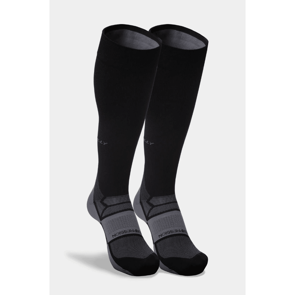 Hilly Mens Pulse Socks Black/Grey - Donaghys