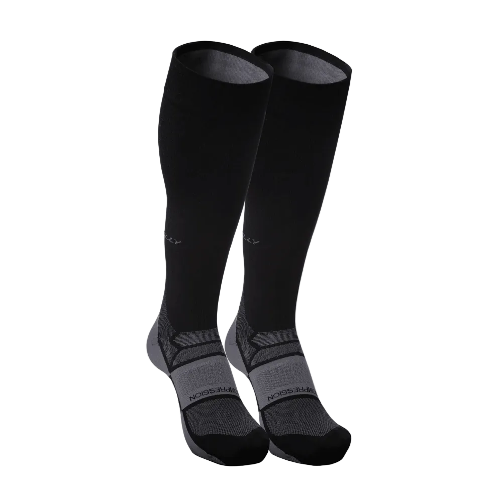 Hilly Mens Pulse Socks Black/Grey - Donaghys