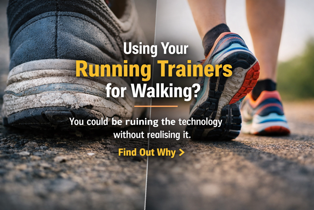 Why You Shouldn’t Use the Same Trainers for Walking and Running