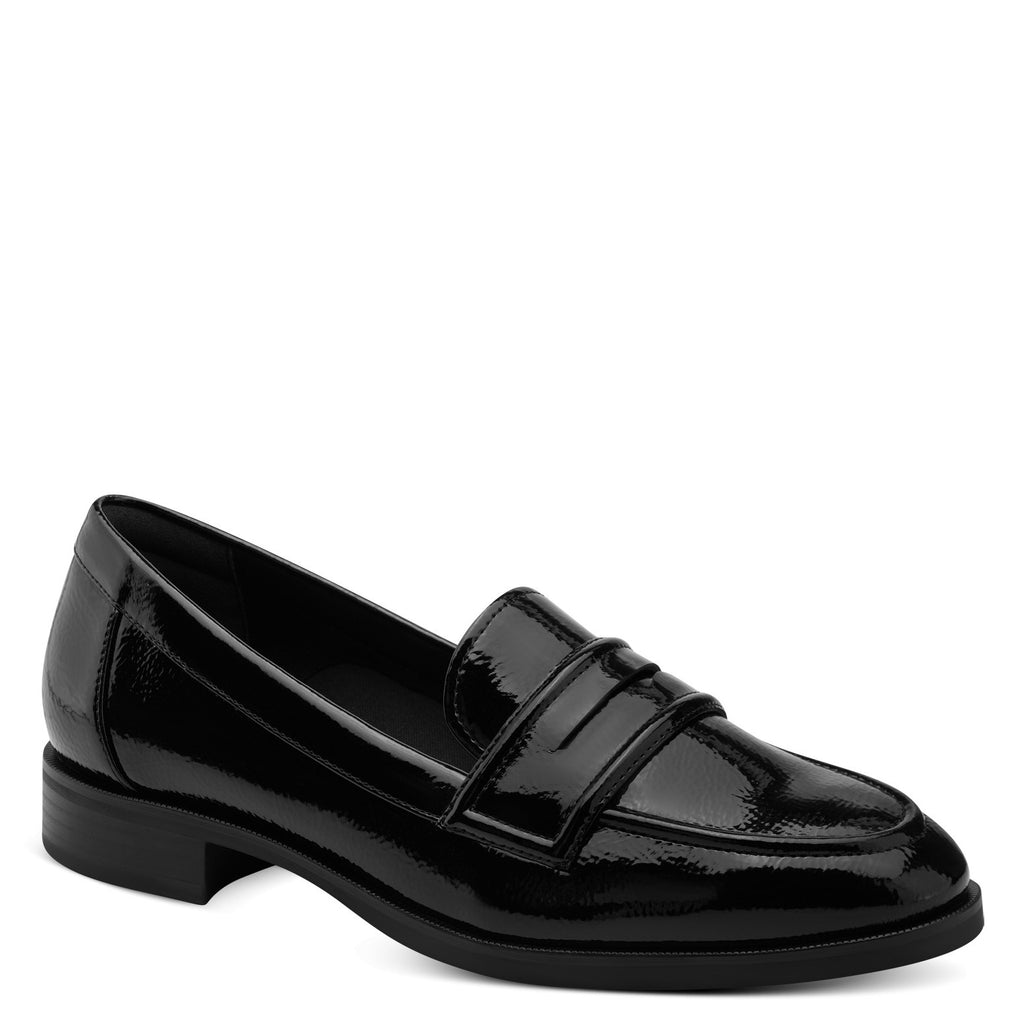 Tamaris Womens Shoe 24304 Black Patent Donaghys