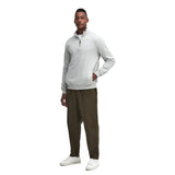 Barbour Mens Sweatshirt Beckhill ½ Zip Grey Marl