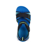 Skechers Boys Sandal Microspec-Splash Black/Lime