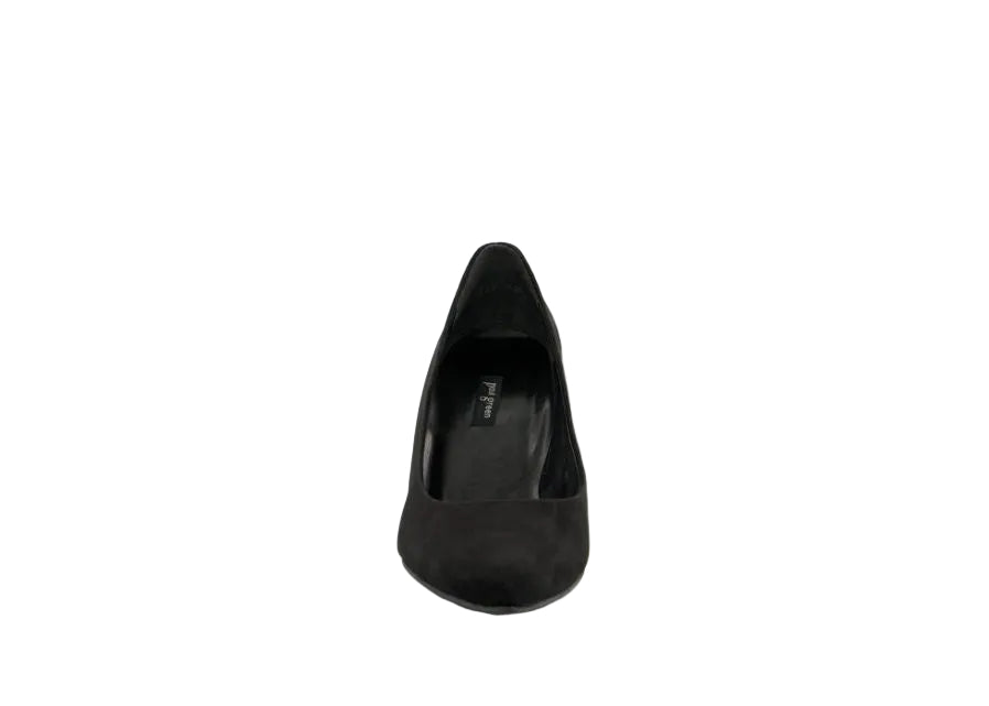 Paul Green Womens Shoe 3859-009 Samtziege Black