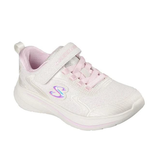 Skechers Girls Trainer Wave 92 Natural