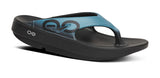 Oofos women's blue sandal