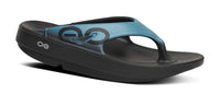 Oofos women's blue sandal