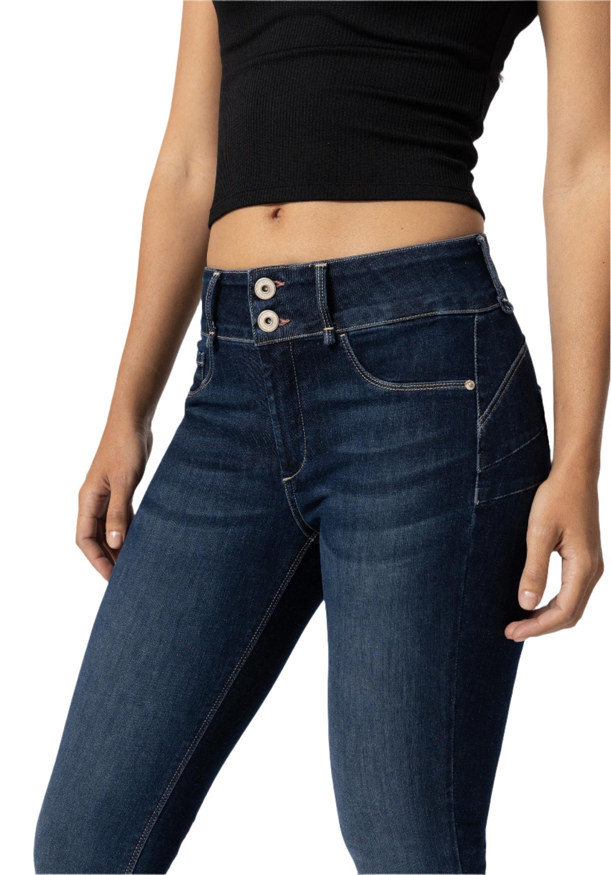 Tiffosi Womens One Size Double Up 86 Jeans Blue Donaghys