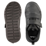 Clarks Boys Trainer Orbit Sprint T Black Leather