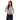 Kaffe Womens T-Shirt Libby Chalk/Fudge/Wild Rose Heart