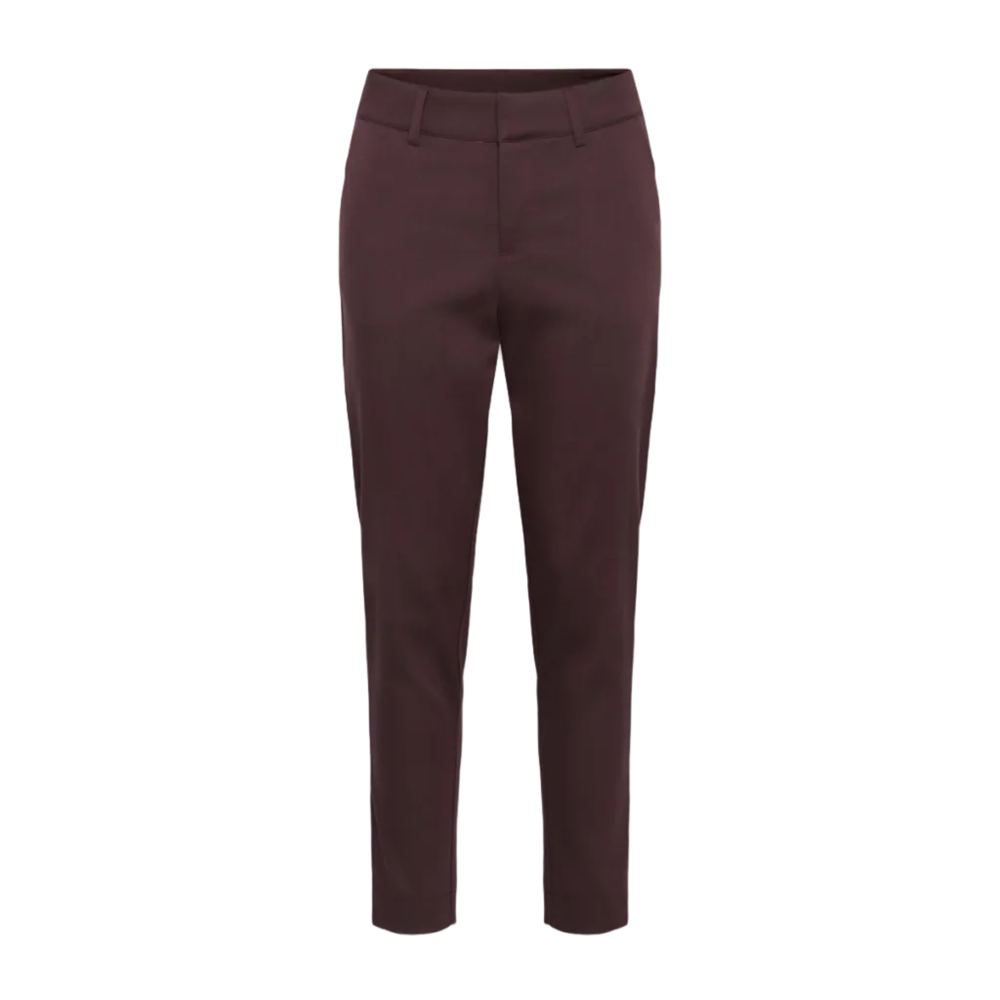 Kaffe Womens Pant Lea Chino Fudge