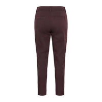 Kaffe Womens Pant Lea Chino Fudge