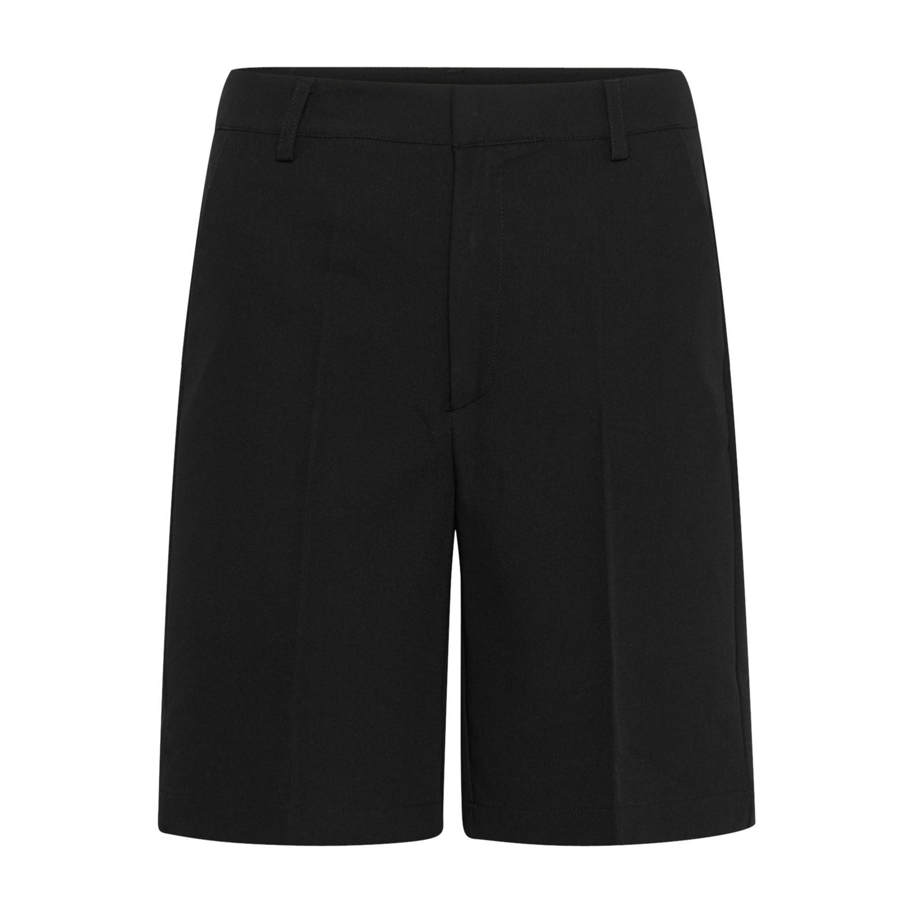 Kaffe Womens Shorts Sakura Zipper Black Deep