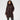 Kaffe Susanne women's coffee bean brown puffer coat