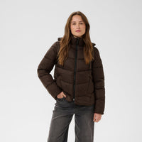 Kaffe Womens Coat KAsusanne Coffee Bean
