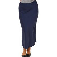 Kaffe Womens Midi Skirt KALotte Graphite