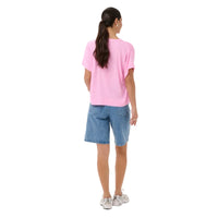 Kaffe Womens Milia Wing Blouse Pink Frosting