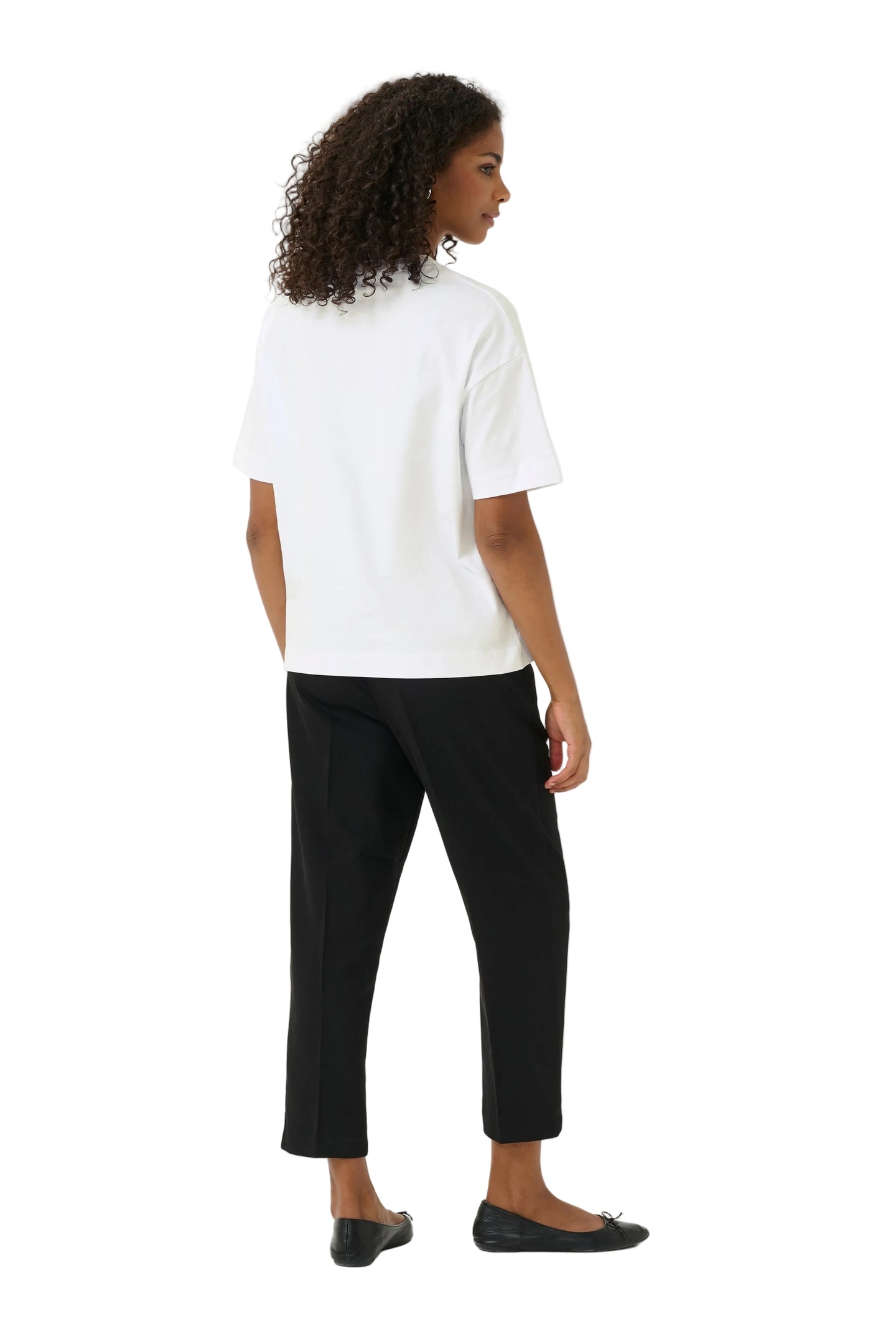 Kaffe Womens KAtomina T-Shirt Optical White