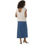 Kaffe Womens Top Regina Knit Feather Grey