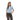 Kaffe Womens KAheart T-Shirt Blue Fog/ Brown Heart